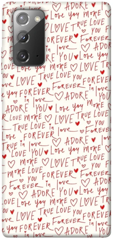 Чохол на Samsung Galaxy Note 20 Love aesthetic ver.4 фото 1 з 1