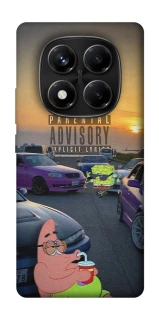Чехол на Xiaomi Redmi Note 14 Pro 4G Патрик на гонках фото 1 из 1