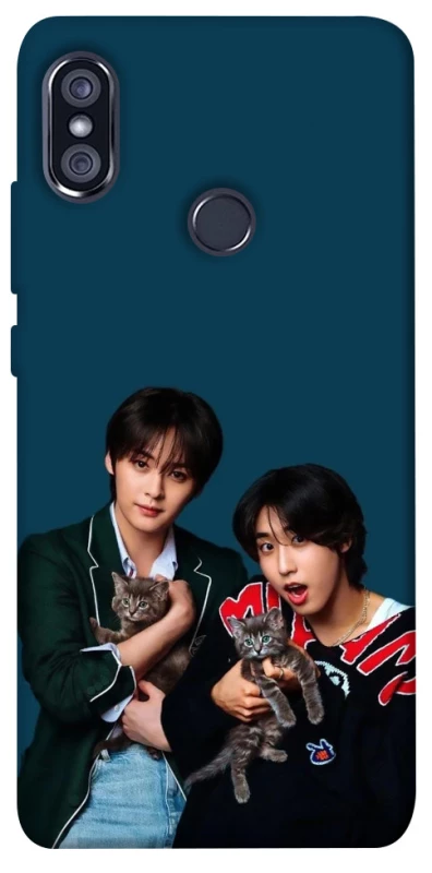 Чохол на Xiaomi Redmi Note 5 Pro / Note 5 (AI Dual Camera) Lee Know and Han - Stray Kids фото 1 з 1