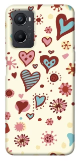 Чохол на Oppo A96 Pretty hearts фото 1 з 1