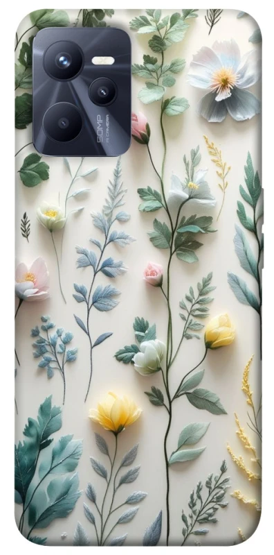 Чохол на Realme C35 Floral design ver.4 фото 1 з 1