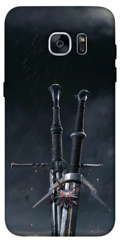 Чохол на Samsung G935F Galaxy S7 Edge Мечі Ведьмака фото 1 з 1