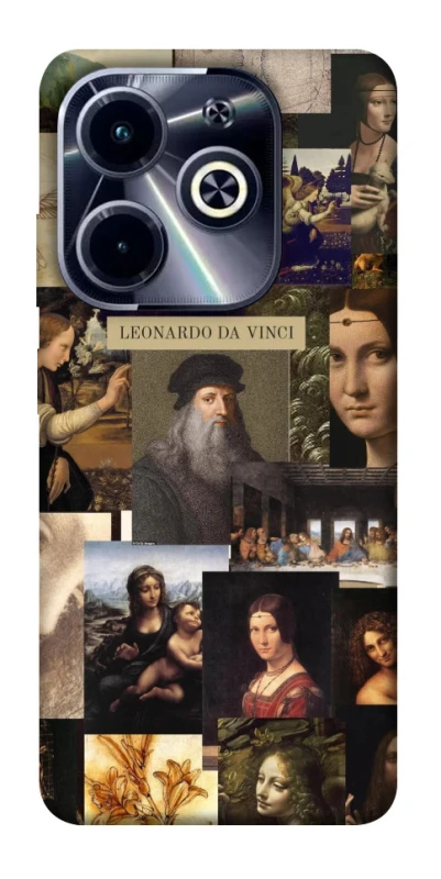 Чохол на Infinix Hot 40i Leonardo da Vinci фото 1 з 1