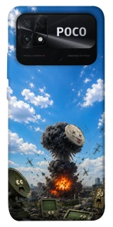 Чехол на Xiaomi Poco C40 Moscow never sleeps ver.6 фото 1 из 1