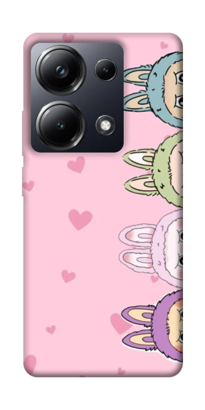 Чохол на Xiaomi Poco M6 Pro 4G All Labubu 4 фото 1 з 1