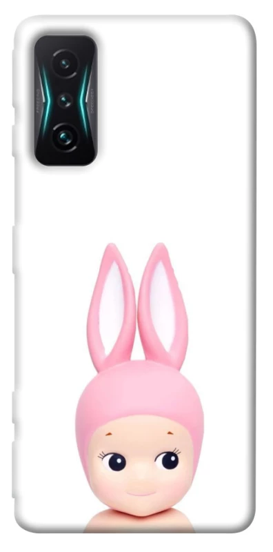 Чохол на Xiaomi Redmi K50 Gaming Minimal Bunny Peek фото 1 з 1