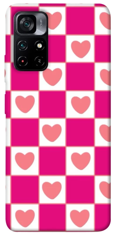 Чохол на Xiaomi Poco M4 Pro 5G Chess heart фото 1 з 1
