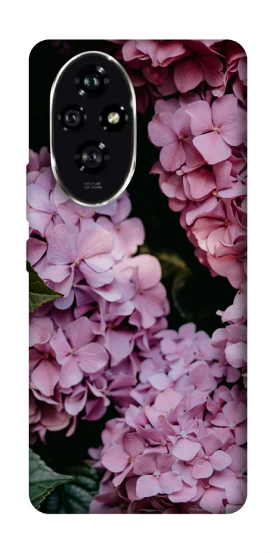 Чохол на Honor 200 Рожеві гартензії фото 1 з 1