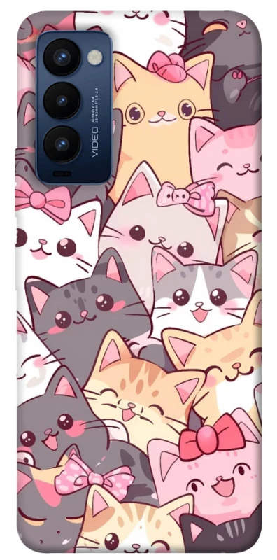 Чохол на TECNO Camon 18 Cute Cat фото 1 з 1