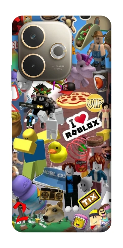Чохол на Oppo A5 Pro 4G Roblox collage ver.5 фото 1 з 1