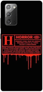Чохол на Samsung Galaxy Note 20 Horror Halloween фото 1 з 1