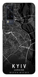 Чохол на Vivo Y31 Kyiv map фото 1 з 1