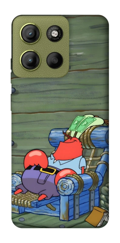 Чохол на Motorola Moto G15 4G Mr.Krabs фото 1 з 1