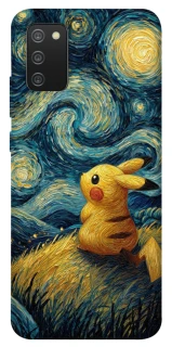 Чехол на Samsung Galaxy A02s Pikachu and Van Gogh фото 1 из 1