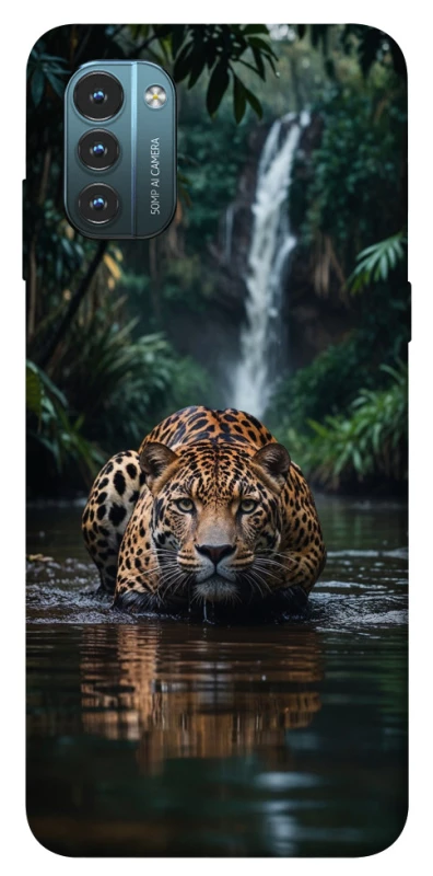 Чохол на Nokia G21 Leopard in water фото 1 з 1