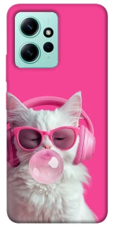 Чехол на Xiaomi Redmi Note 12 4G Pink kitty фото 1 из 1