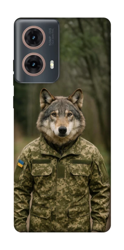 Чохол на Motorola Moto G85 Вовк захисник фото 1 з 1