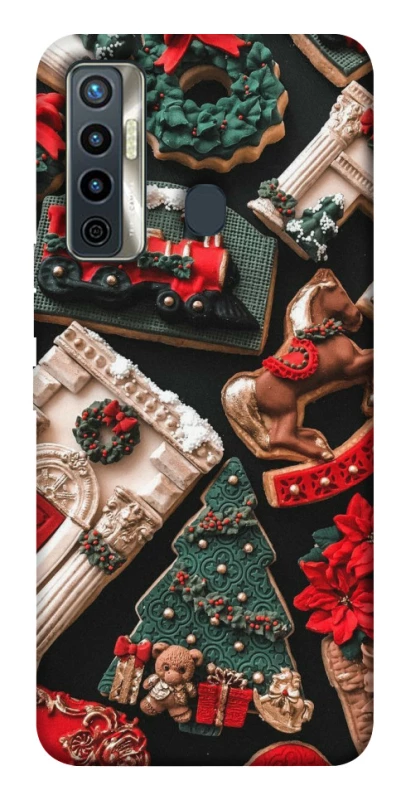 Чехол на TECNO Camon 17 Новогодний v20 фото 1 из 1
