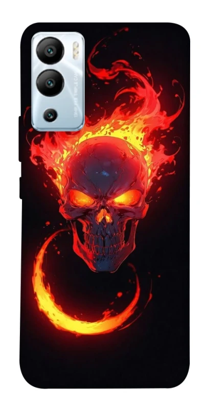 Чохол на Infinix Hot 12i Blood Skull фото 1 з 1