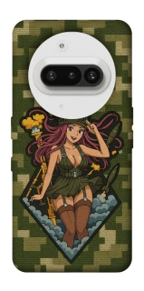 Чехол на Nothing Phone (3a) Military Waifu фото 1 из 1