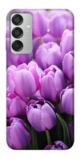 Чехол на Samsung Galaxy M15 5G Фиолетовые тюльпаны фото 1 из 1