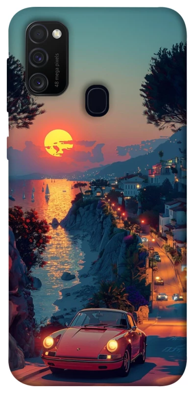 Чехол на Samsung Galaxy M30s / M21 Porsche sunrise фото 1 из 1
