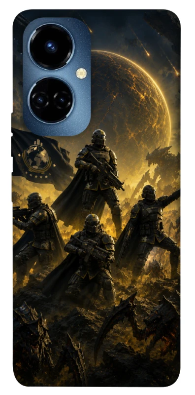 Чохол на TECNO Camon 19 HELLDIVERS ver.2 фото 1 з 1