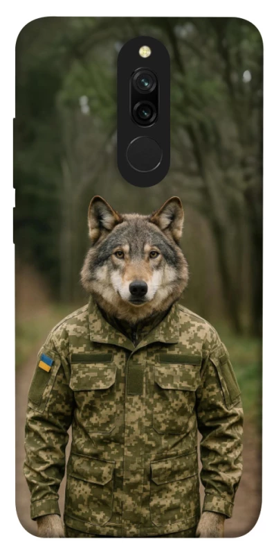 Чохол на Xiaomi Redmi 8 Вовк захисник фото 1 з 1