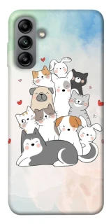 Чохол на Samsung Galaxy A04s Funny Pets ver.2 фото 1 з 1
