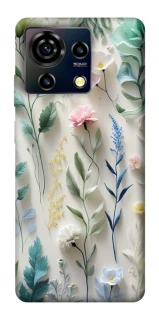 Чехол на ZTE Blade V50 Vita Floral design ver.3 фото 1 из 1