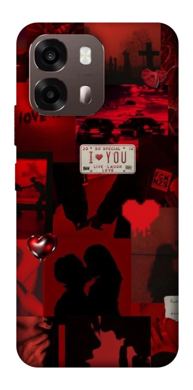 Чохол на Oppo A6 Love collage ver.2 фото 2 з 2