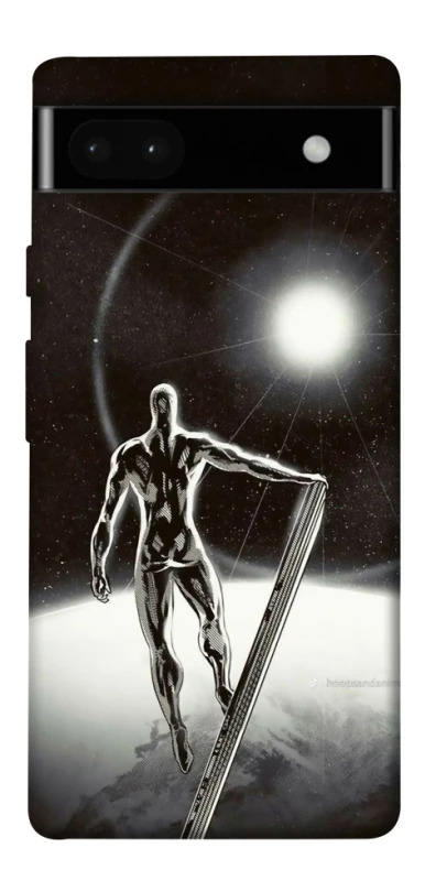 Чохол на Google Pixel 6a Срібний серфер фото 1 з 1