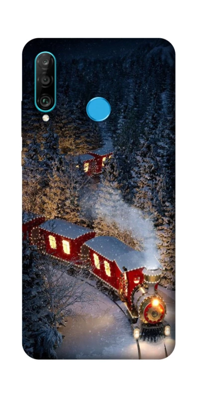 Чехол на Huawei P30 lite Новогодний v15 фото 1 из 1