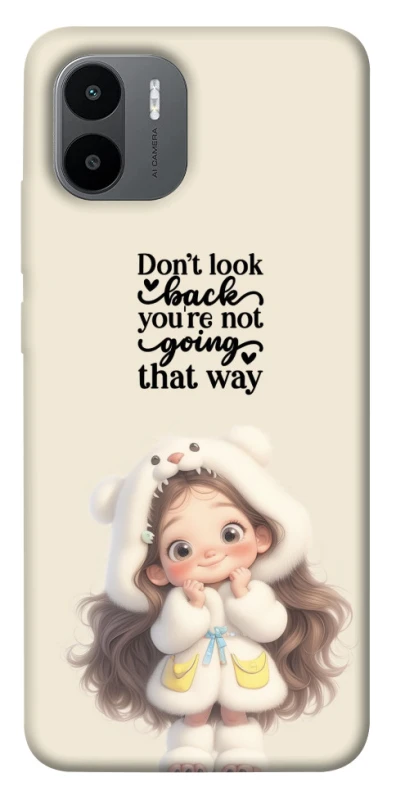 Чехол на Xiaomi Redmi A1+ / Poco C50 / A2+ Don't look back фото 1 из 1