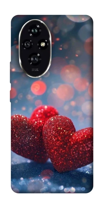 Чохол на Honor 200 Red hearts фото 1 з 1