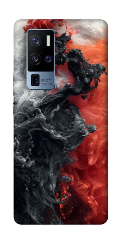 Чохол на Vivo X50 Pro+ Black and Red фото 1 з 1