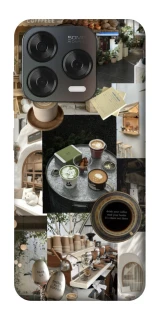 Чохол на ZTE Blade V70 Design Coffee collage ver.4 фото 1 з 2