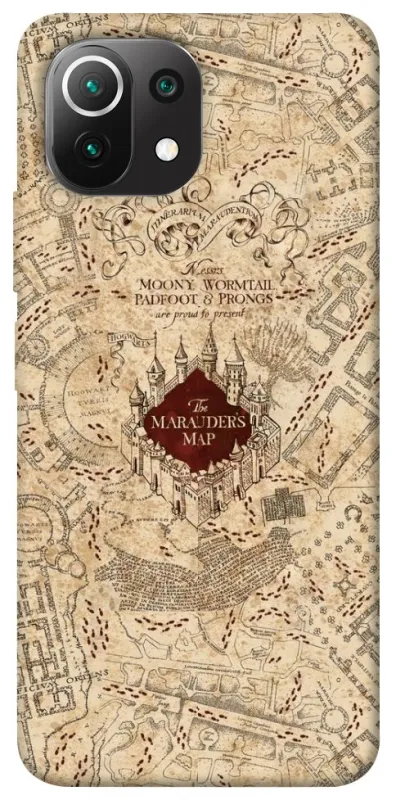 Чехол на Xiaomi Mi 11 Lite Marauders map фото 1 из 1