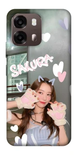 Чохол на Oppo A6 Sakura - LE SSERAFIM фото 1 з 2