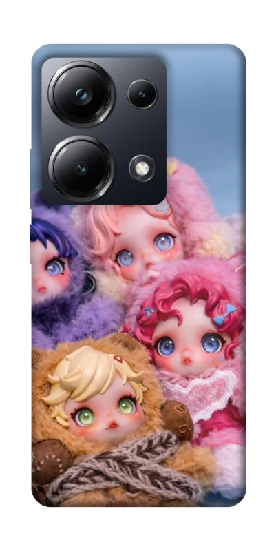 Чохол на Xiaomi Poco M6 Pro 4G SKULLPANDA × My Little Pony Ver.1 фото 1 з 1
