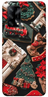 Чехол на Oppo A74 4G Новогодний v20 фото 1 из 1