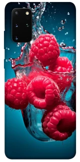 Чохол на Samsung Galaxy S20+ Малинка у воді фото 1 з 1