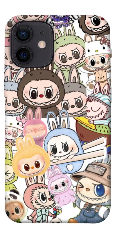 Чехол на Apple iPhone 12 mini (5.4") All Labubus фото 1 из 1