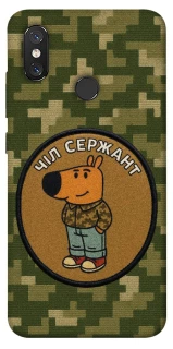 Чехол на Xiaomi Mi 8 Чил сержант фото 1 из 1