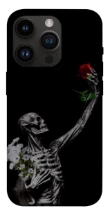 Чохол на Apple iPhone 14 Pro (6.1") Skeleton vs Rose фото 1 з 1