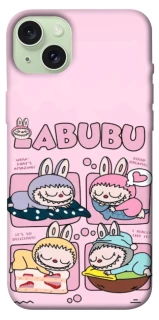 Чехол на Apple iPhone 15 Plus (6.7") Labubu Dreams Collage фото 1 из 1