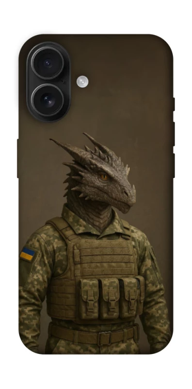 Чехол на Apple iPhone 16 Дракон защитник фото 1 из 1