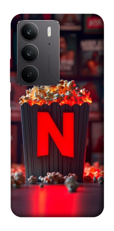 Чехол на Realme C75 Netflix and popcorn фото 1 из 1
