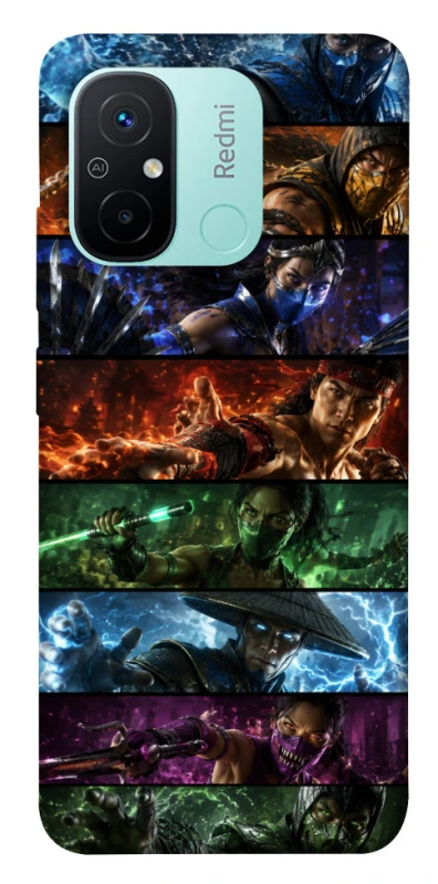 Чехол на Xiaomi Redmi 12C / Poco C55 Mortal Kombat ver.2 фото 1 из 1
