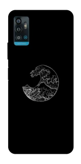 Чохол на ZTE Blade A71 Black tsunami фото 1 Чохол на ZTE Blade A71 Black tsunami фото 1 з 1